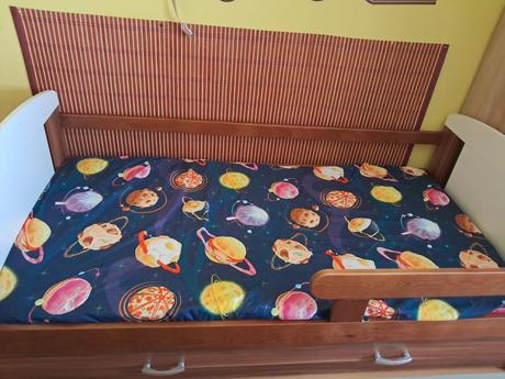 Detska postel 160x80 s uloznym priestorom, šírka (cm): 80,dĺžka (cm): 160