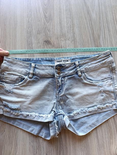 Dámske kraťasy bledomodré, tally weijl,38