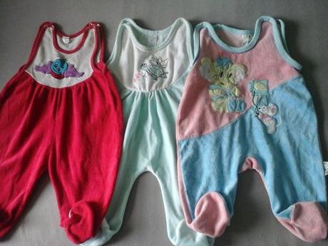 3ks dupačiek 62/68, 62