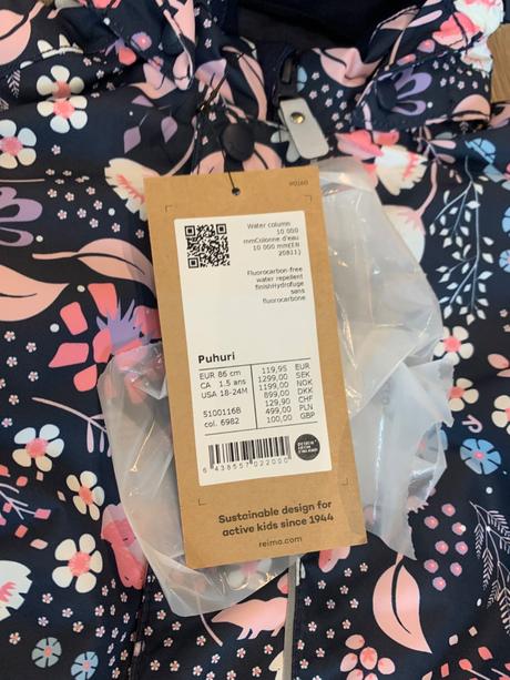 Reima puhuri zimná kombinéza 86/92, reima,86 / 92