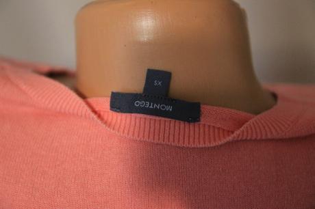 Ružový sveter s hviezdičkou, montego, xs