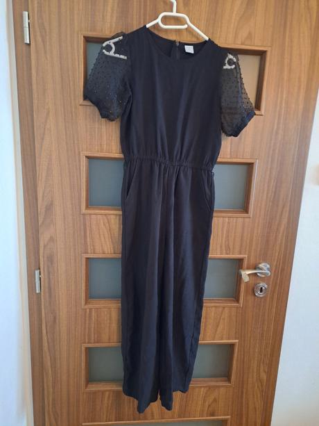 Overal čierny 134-146, lindex,134