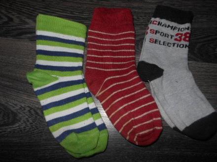 3 x ponožky 23/26, disney,26