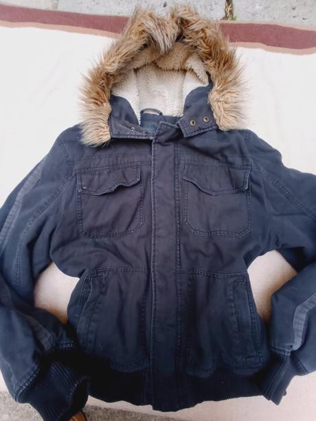 Cherokee pánska bunda s kapucňou, cherokee,l