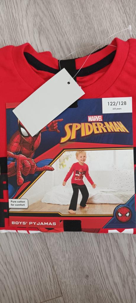 Pyžamo spiderman, marvel,128