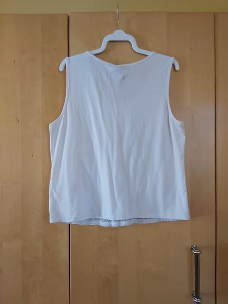 Dámsky biely top č.xl, xl