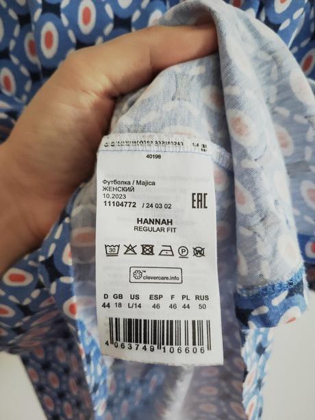 Dámska blúzka olsen, xxl