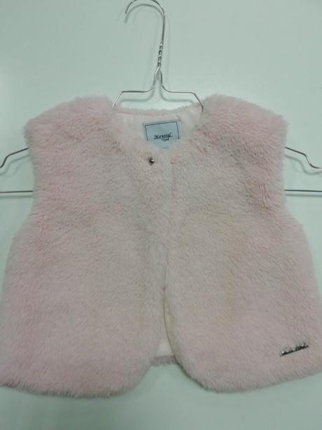 Kožušinová ružová vesta, mayoral,92