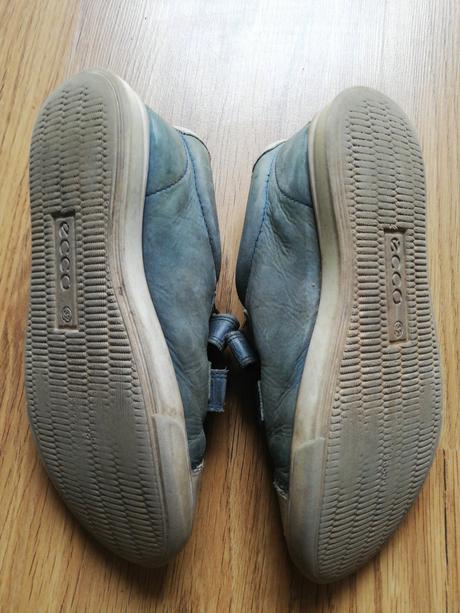 Topánky kožené, ecco,32