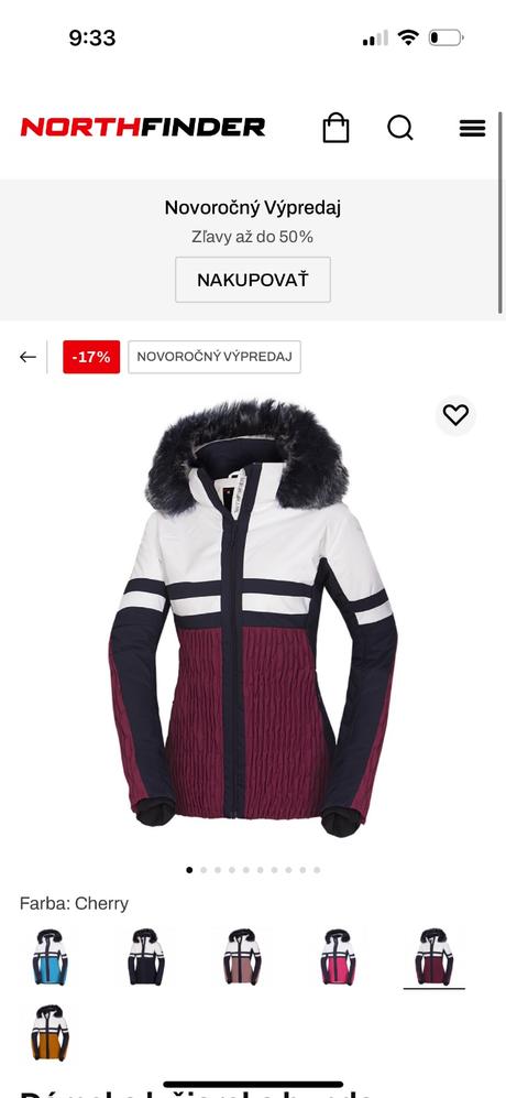 Predám northfinder zimnú bundu novú, northfinder®,l