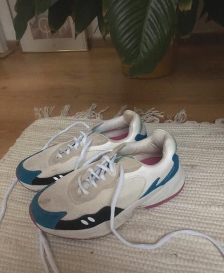 Biele tenisky/ biele botasky, pull&bear,37