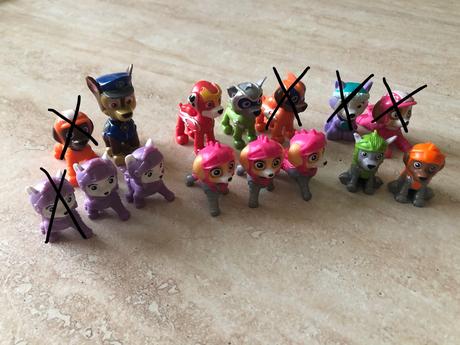 Labková patrola, postavičky/figúrky, top stav, 