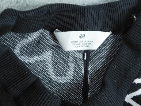Pletené teplé nohavice h&m, h&m,164
