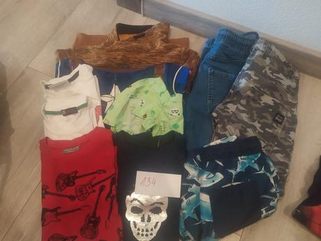 Balík oblečenia 134, 122–134