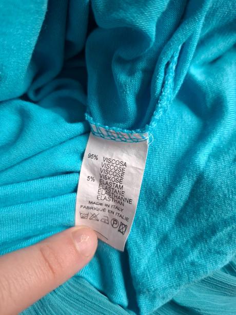 Dámska tyrkysová blúzka, m