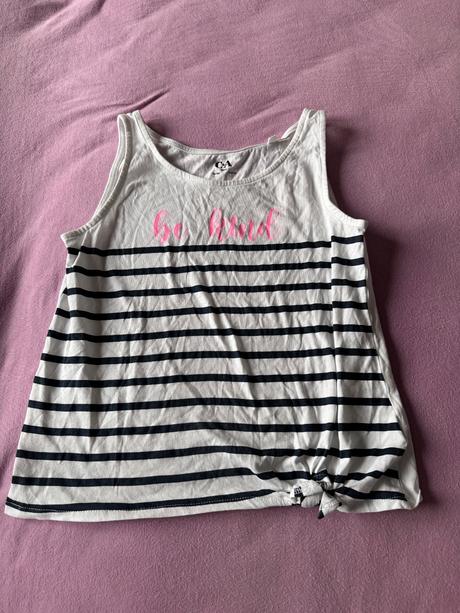 Pásikavé tielko 146/152, h&m,146