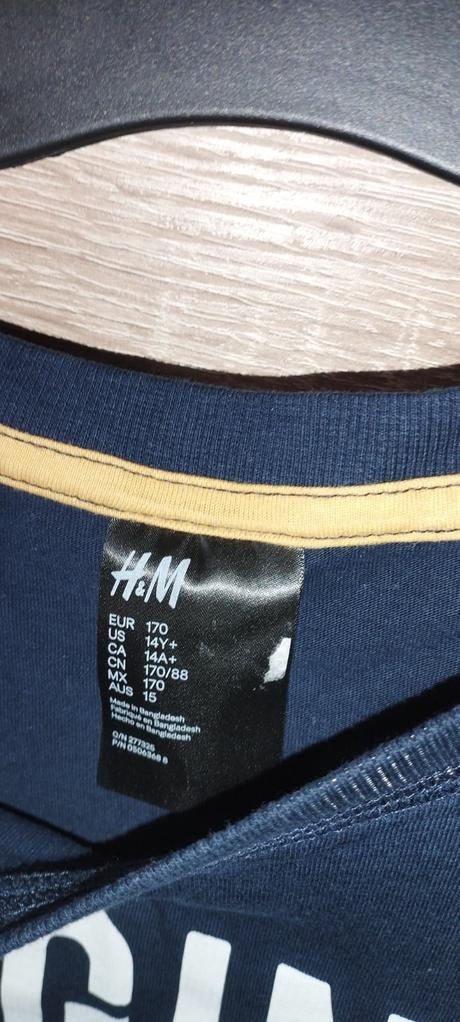 Chlapčenské tričká, h&m,170