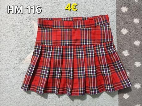 Vianocna karovana sukna 116, h&m,116