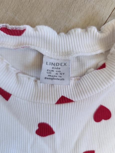 Lindex šaty srdiečka, lindex,110