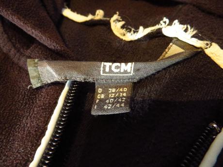 Dievčenská flís mikina - zn. tcm-tchibo -veľ. 38, tcm,38