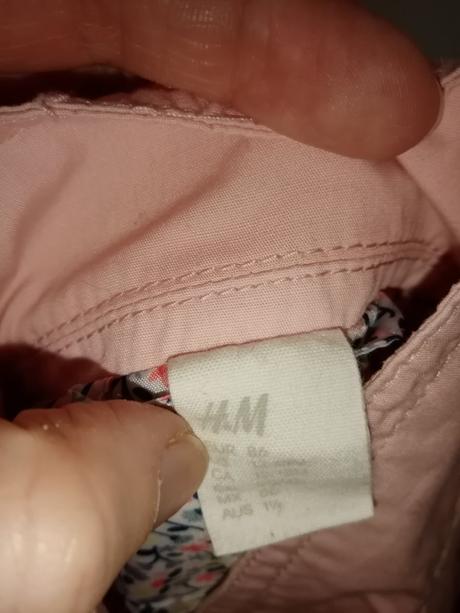 Trenckot/jarnik, h&m,86