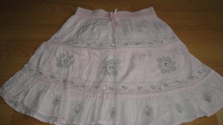 Ružová suknička united colors of beneton, 104