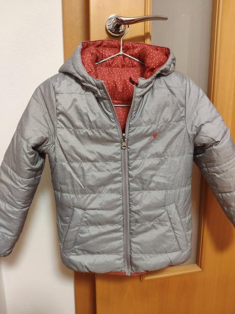 Zimna bunda obojstranna, c&a,128