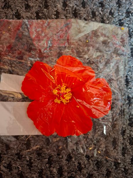 Ozdoba kvet do vlasov so sponou, 