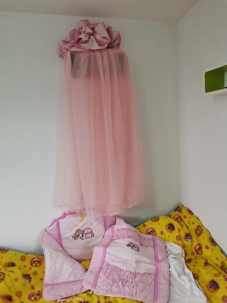 Baldachin ružový, šírka (cm): 70,dĺžka (cm): 120