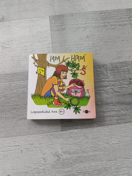 Logopedická hra lada hľadá š,