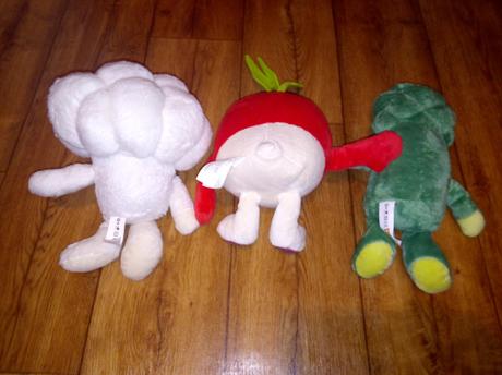 Zeleninoví plyšáci 2ks od 1eur/ks bez karfiola,