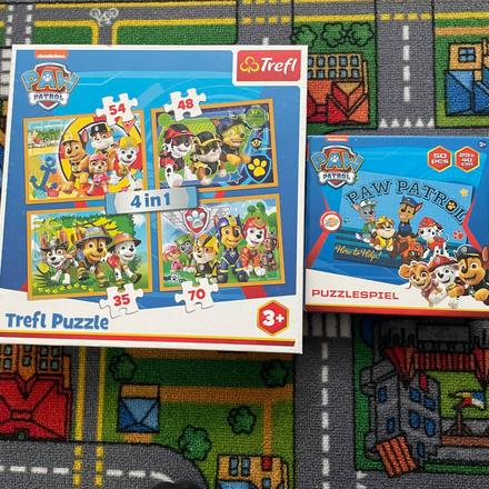 Balík puzzle labková patrola 3+, 