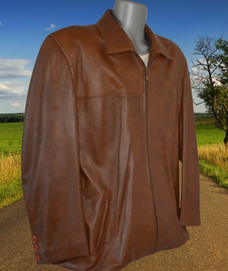 Pánska kožená bunda xxxl, xxxl