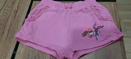 Bavlnene kratasy s volanikmi, 128