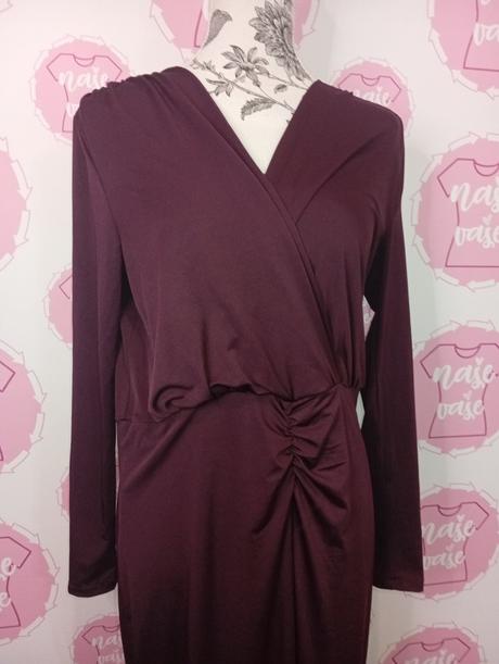 Elastické šaty bez zapínania, xl