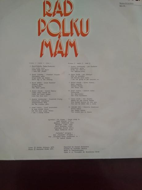 Lp - ludove piesne,