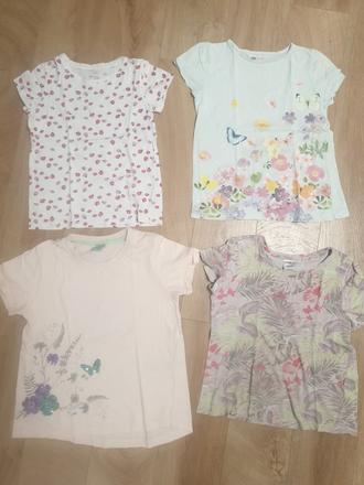 4x tricka 134/140 cena spolu, 134