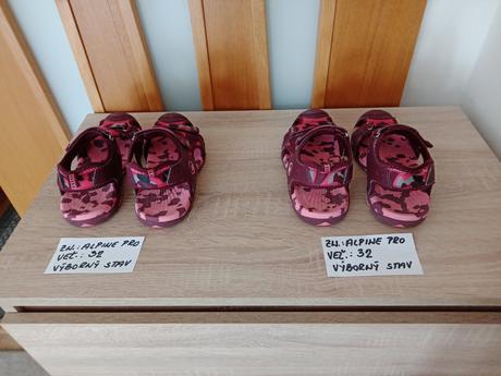 Dievc.sportové sandále zn.alpine pro veľ.32, alpine pro,32