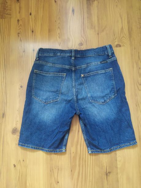Riflové kraťasy nenosené 146/152, h&m,146