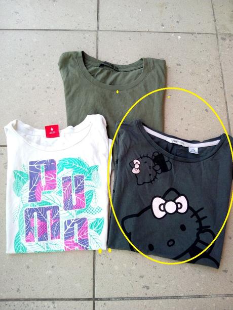 Tričko hello kitty, h&m,134
