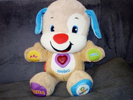 Spievajuci psik fisher price, 