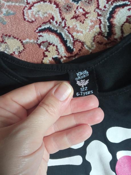 Halloween tričko kostra, kiki&koko,122