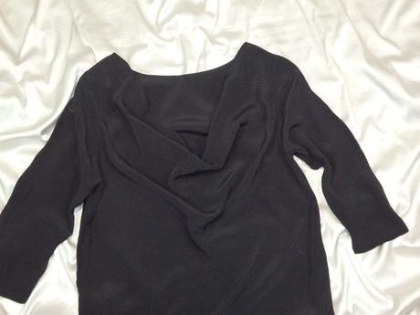 Kvalitný čierne šaty, s