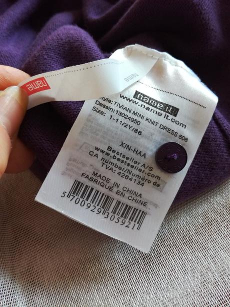 Pleteninové šaty s roláčikom, name it,86