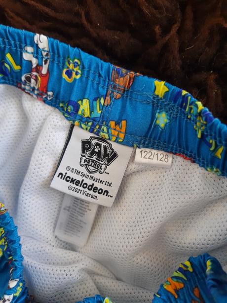 Detské plavky paw patrol 122/128, nickelodeon,122