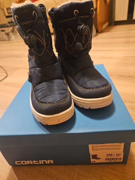 Detské teplé čižmy cortina, v.28, 28