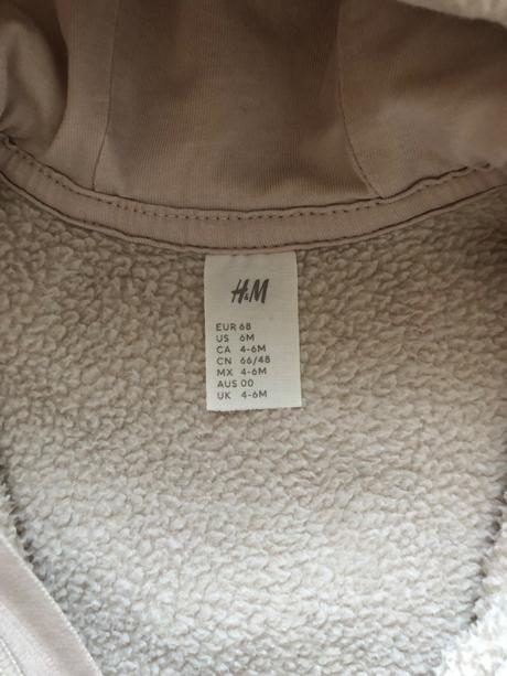 Macíkovský overal na prechod, h&m,68