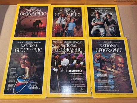 National geographic casopisy v anglictine, 