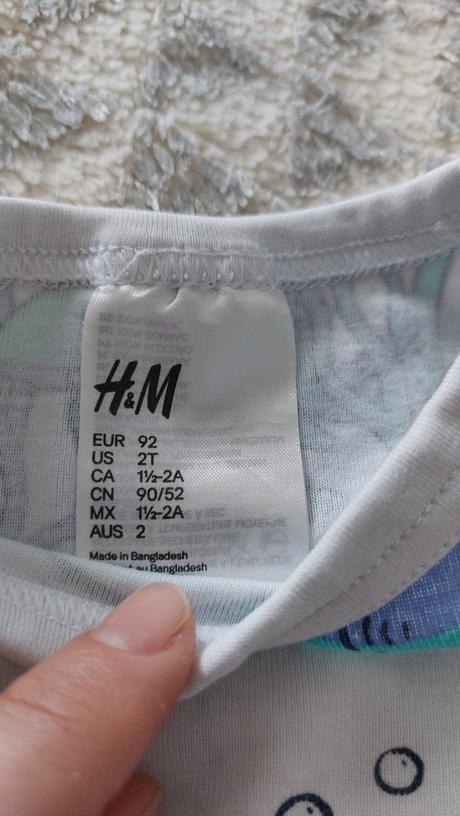Letné pyžamko, h&m,92