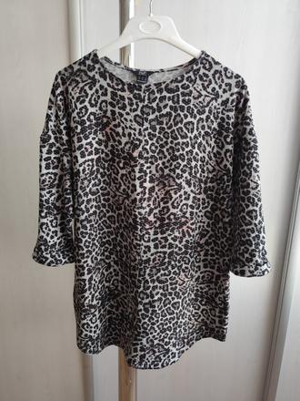 Dámska tigrovaná mikina, f&f,xl